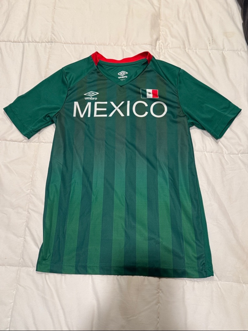 Umbro Mexico Kids Soccer Jersey